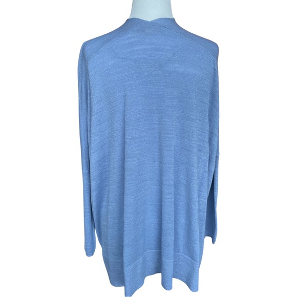 LOFT Textured Open Poncho Cardigan Sweater Blue
Periwinkle Hydrangea Blue XS NWT - Picture 5 of 9